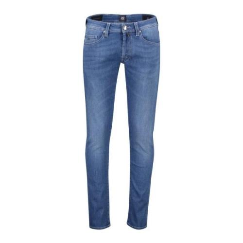 Blauwe Slim Fit Jeans Tramarossa , Blue , Heren