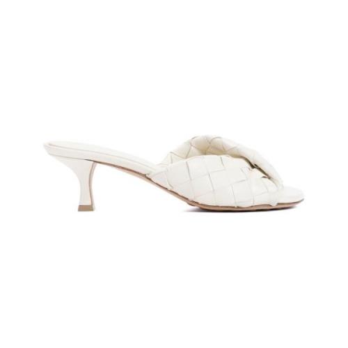 Zeezout Mule Sandaal Bottega Veneta , White , Dames