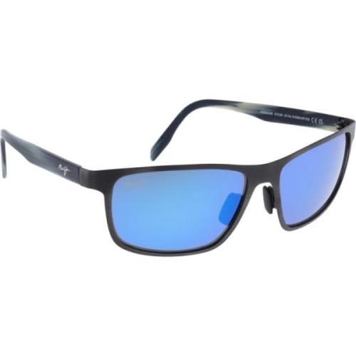 Anemone Zonnebril met Lenzen Maui Jim , Black , Heren