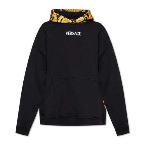 Oversized sweatshirt Versace , Black , Dames