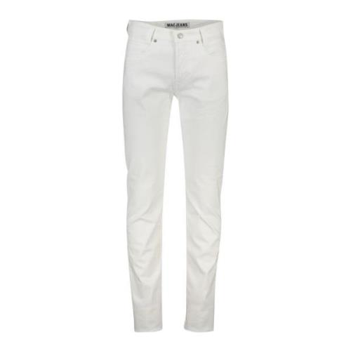 Witte Zomer Jeans Wijde Pasvorm MAC , White , Heren