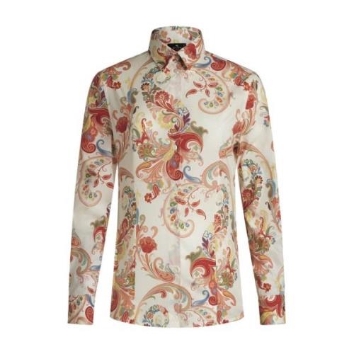 Bloemen Paisley Print Overhemd Etro , Multicolor , Dames