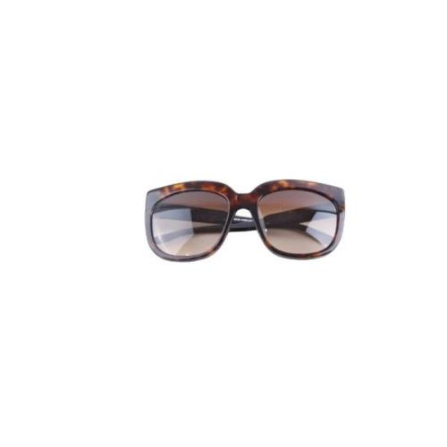Pre-owned Plastic sunglasses Stella McCartney Pre-owned , Brown , Dame...