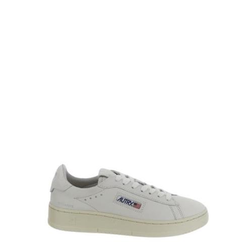 Witte lage sneakers Autry , White , Dames