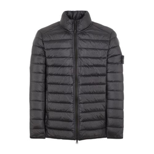 Lichtgewicht Puffer Jas Stone Island , Blue , Heren