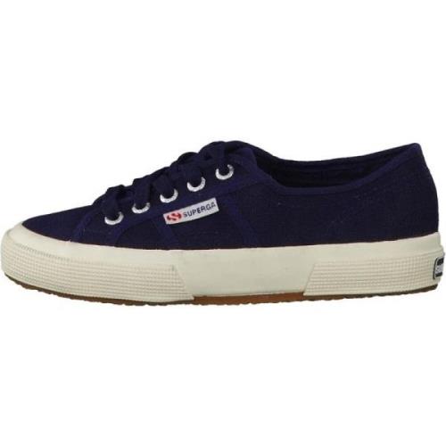 Canvas Sneakers met Rubberen Zool Superga , Blue , Unisex