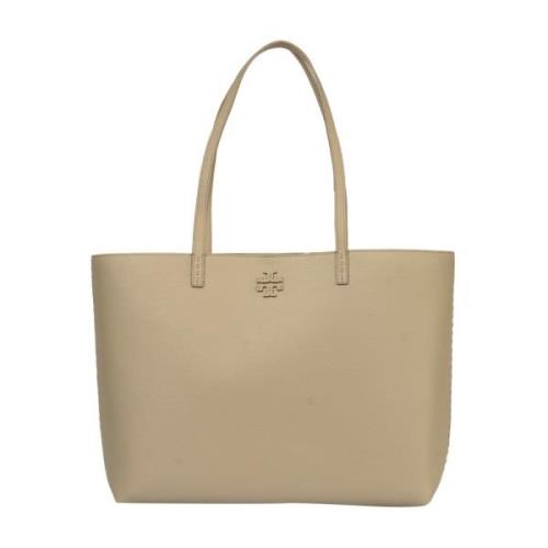 McGraw Tote Tassen Collectie Tory Burch , Beige , Dames