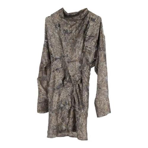 Pre-owned Silk dresses Isabel Marant Pre-owned , Brown , Dames
