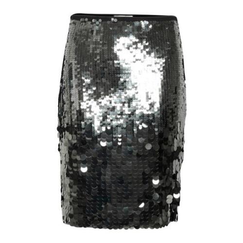 Paillet Feestrok Shadow Soaked in Luxury , Gray , Dames