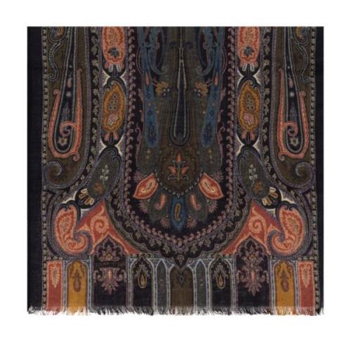 Kasjmier sjaal Etro , Multicolor , Dames