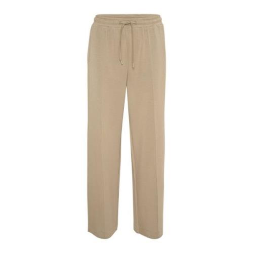 Relaxed Fit Elastische Taille Broek Pinetree InWear , Beige , Dames