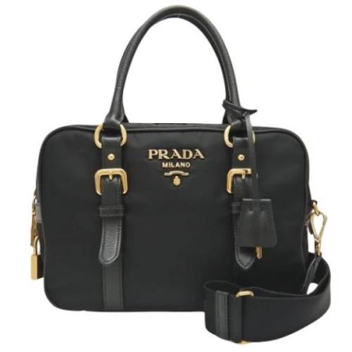 Pre-owned Fabric prada-bags Prada Vintage , Black , Dames