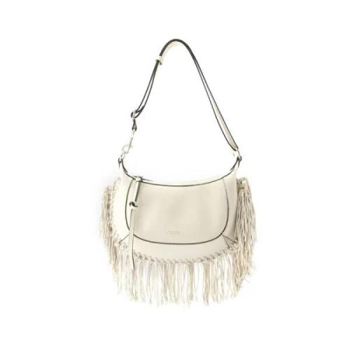 Pre-owned Leather shoulder-bags Isabel Marant Pre-owned , White , Dame...