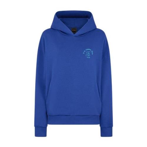 Unifit Hooded Sweatshirt Blauw F**k , Blue , Unisex