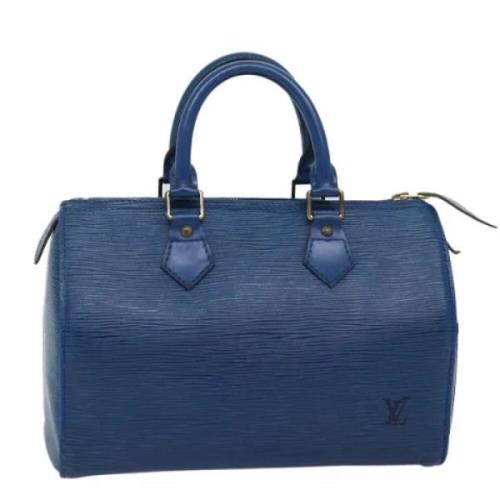 Pre-owned Leather louis-vuitton-bags Louis Vuitton Vintage , Blue , Da...