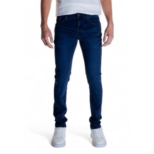 Iconic Basic Heren Jeans Collectie Antony Morato , Blue , Heren