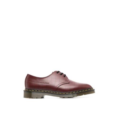 Check x Undercover Lace-up Derby Dr. Martens , Red , Heren