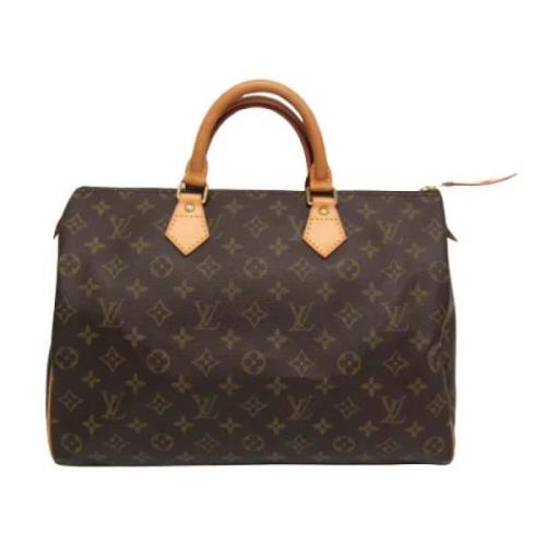 Pre-owned Canvas louis-vuitton-bags Louis Vuitton Vintage , Brown , Da...