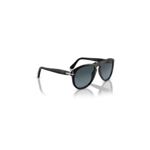 Heren Zonnebril Acetaat Kristal Samenstelling Persol , Black , Heren