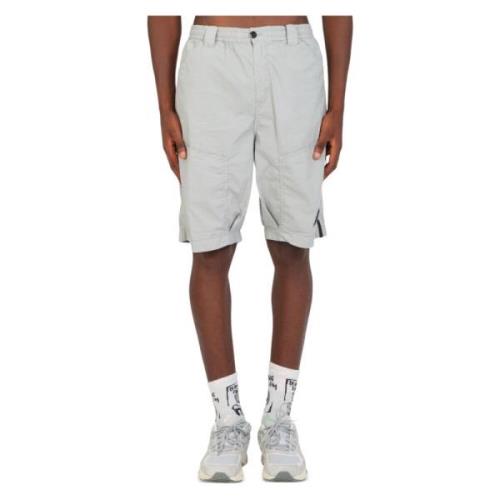 Zipped Shorts in 50 Fili Stijl C.p. Company , Gray , Heren