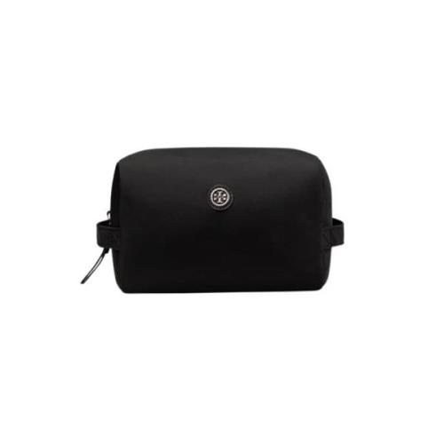 Grote Cosmetische Tas Tory Burch , Black , Dames