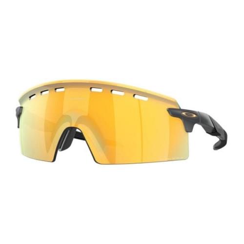 Vented Encoder Strike Zonnebril Oakley , Gray , Heren