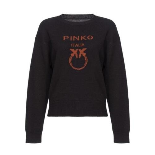 Trendy Sweater Selection Pinko , Black , Dames