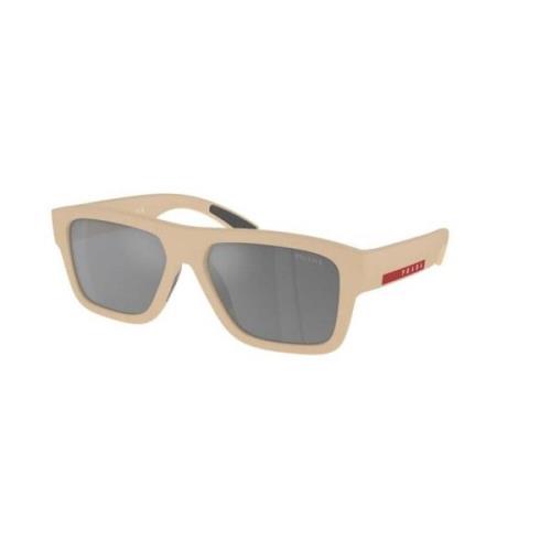 Stijlvolle zonnebril met spiegelglazen Prada , Beige , Dames