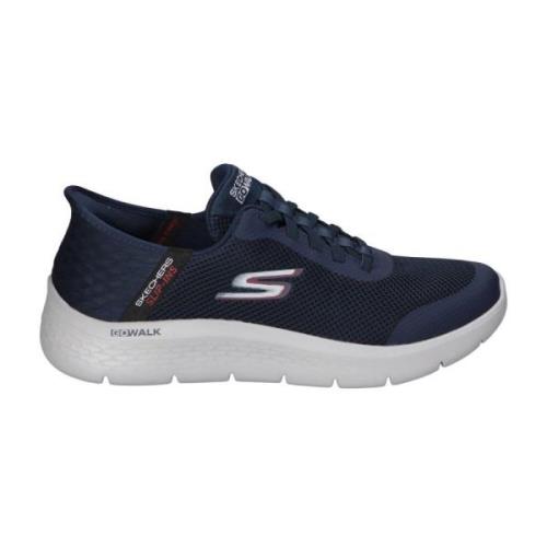 Heren Sportieve Sneakers Skechers , Blue , Heren