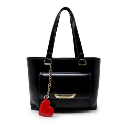 Dameshandtas Herfst/Winter Collectie Love Moschino , Black , Dames