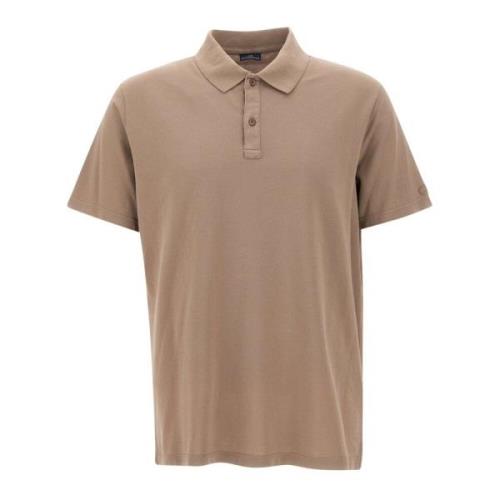 Heren Katoenen Polo Beige Paul & Shark , Beige , Heren