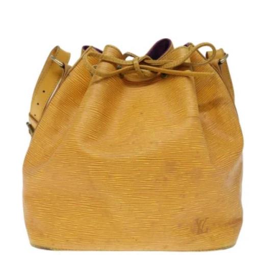 Pre-owned Leather louis-vuitton-bags Louis Vuitton Vintage , Yellow , ...