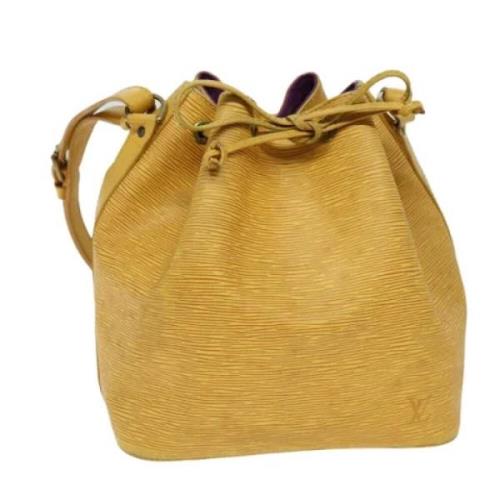 Pre-owned Leather louis-vuitton-bags Louis Vuitton Vintage , Yellow , ...