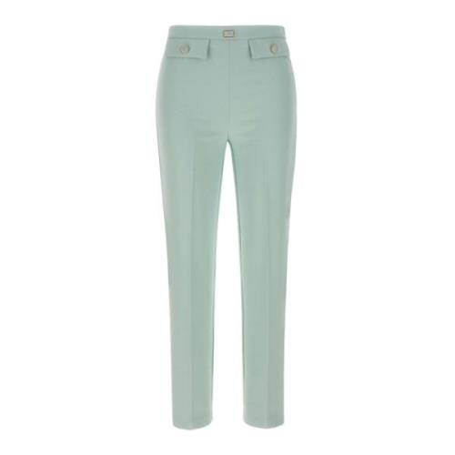 Groene Broek Elisabetta Franchi , Green , Dames