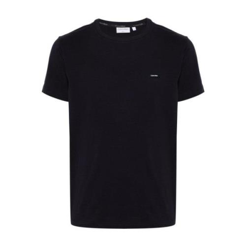 Blauwe T-shirts en Polos Calvin Klein , Blue , Heren