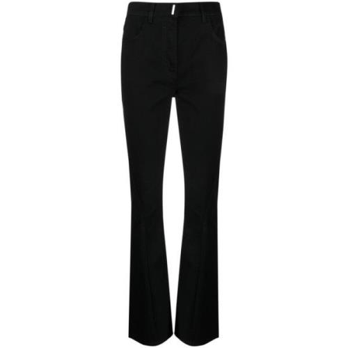 Flared Broek in Bw51105Y63001 Stijl Givenchy , Black , Dames