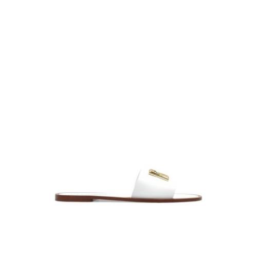 Bianca Slides Dolce & Gabbana , White , Dames