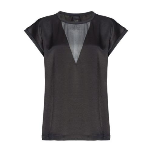 Zwarte Blouses voor Vrouwen Pinko , Black , Dames