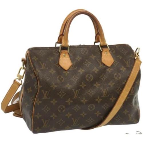 Pre-owned Canvas louis-vuitton-bags Louis Vuitton Vintage , Brown , Da...