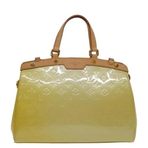 Pre-owned Leather louis-vuitton-bags Louis Vuitton Vintage , Green , D...