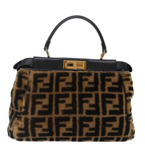 Pre-owned Fur fendi-bags Fendi Vintage , Brown , Dames