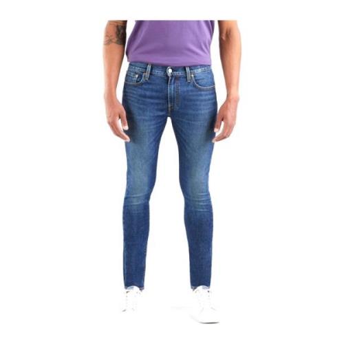 Moderne Slim Fit Jeans Levi's , Blue , Heren