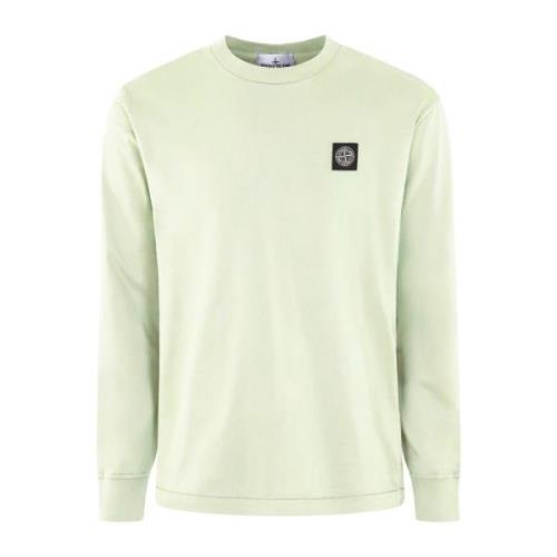 Heren T Shirt Stone Island , Green , Heren