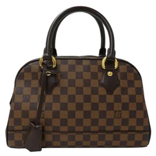 Pre-owned Canvas louis-vuitton-bags Louis Vuitton Vintage , Brown , Da...