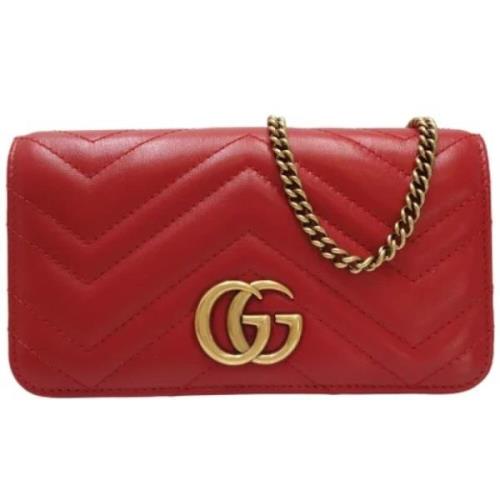 Pre-owned Fabric gucci-bags Gucci Vintage , Red , Dames