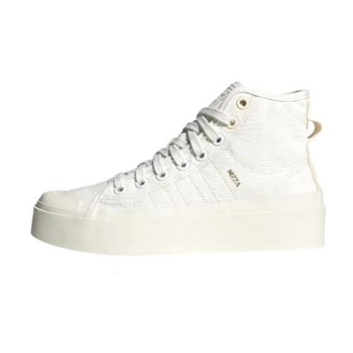 Bloemen Mid-Cut Sneaker Adidas , White , Dames