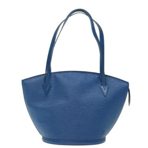 Pre-owned Leather louis-vuitton-bags Louis Vuitton Vintage , Blue , Da...