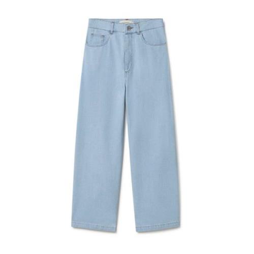 Cropped Jeans Twothirds , Blue , Dames