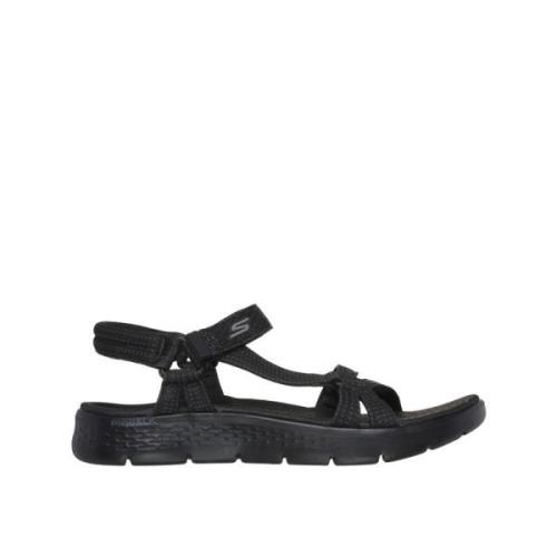 Flex Sandal - Sublime Skechers , Black , Dames