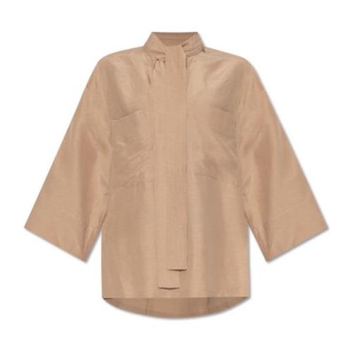 Dakote Shirt By Herenne Birger , Beige , Dames